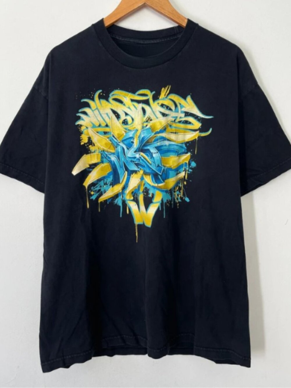 Wild Style Technicians Hip Hop oversized tee unisex T shirt